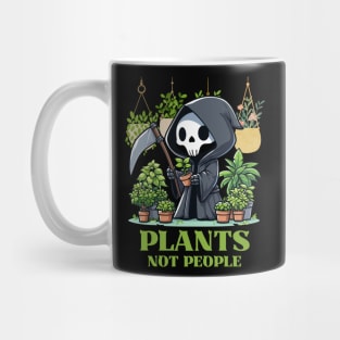 Plants Not People - Reaper with Plants Mug